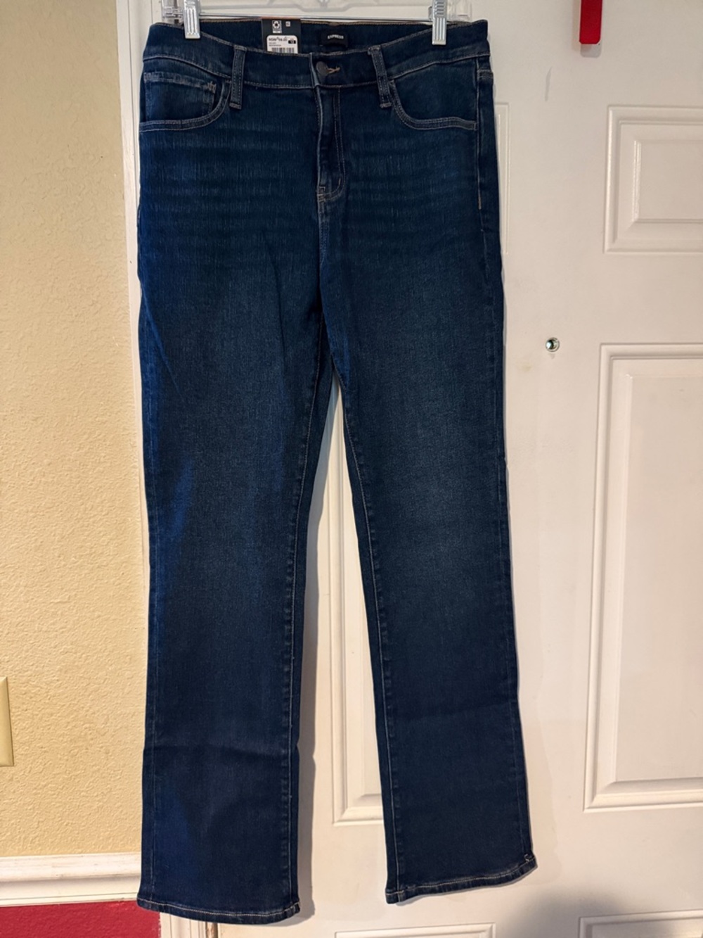Express Women's Dark Indigo Boot Cut Jeans
